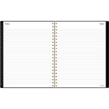 Radiate Weekly/monthly Planner, Stylized Solar-eclipse Artwork, 11 X 9.25, Black/gold Cover, 12-month (jan To Dec): 2025