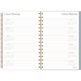 Triad Weekly/monthly Planner, Geometric Artwork, 8.5" X 6.38", Multicolor Cover, 12-month (jan To Dec): 2025