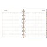 Triad Weekly/monthly Planner, Geometric Artwork, 11" X 9.25", Multicolor Cover, 12-month (jan To Dec): 2025