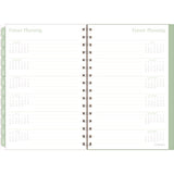 Ombre Weekly/monthly Planner, Colorful Cloud Artwork, 8.5" X 6.38", Multicolor Cover, 12-month (jan To Dec): 2025