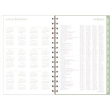 Ombre Weekly/monthly Planner, Colorful Cloud Artwork, 8.5" X 6.38", Multicolor Cover, 12-month (jan To Dec): 2025