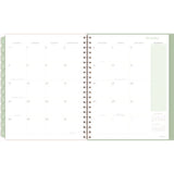 Ombre Weekly/monthly Planner, Colorful Cloud Artwork, 11" X 9.25", Multicolor Cover, 12-month (jan To Dec): 2025