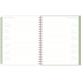 Ombre Weekly/monthly Planner, Colorful Cloud Artwork, 11" X 9.25", Multicolor Cover, 12-month (jan To Dec): 2025
