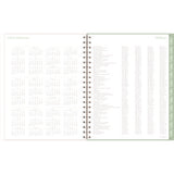 Ombre Weekly/monthly Planner, Colorful Cloud Artwork, 11" X 9.25", Multicolor Cover, 12-month (jan To Dec): 2025