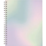 Ombre Weekly/monthly Planner, Colorful Cloud Artwork, 11" X 9.25", Multicolor Cover, 12-month (jan To Dec): 2025