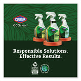 Clorox Pro Ecoclean Disinfecting Cleaner, Unscented, 32 Oz Spray Bottle, 9/carton