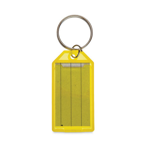 Key Tags, Green/orange/purple/yellow, 4/pack, 12 Packs/carton