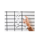 Easy Erase Permanent Marker Whiteboard Surface, 72 X 48, White Surface