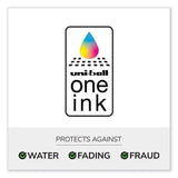 Unione Gel Pen, Retractable, Medium 0.7 Mm, Black Ink, White Barrel, Dozen