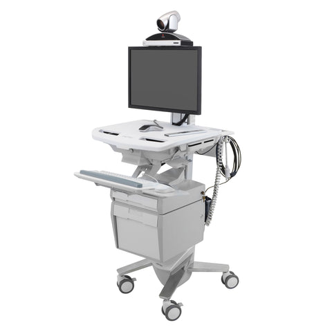 StyleView® Telepresence Cart, Single Monitor