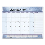 Slate Blue Desk Pad, 22 X 17, Slate Blue , 2022