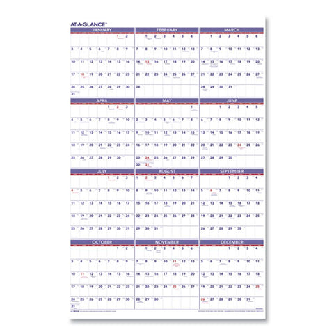 Calendar,wall,yearly