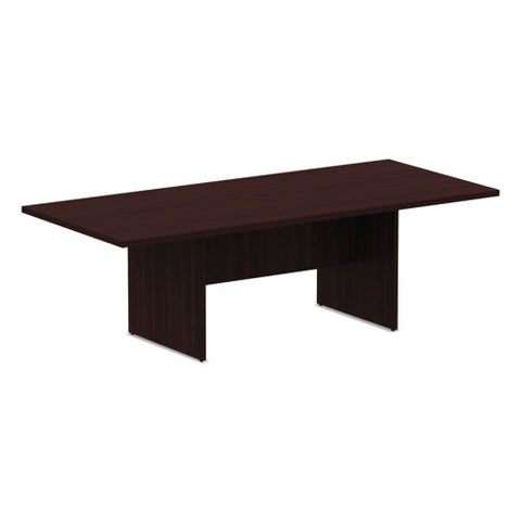 Alera Valencia Series Conference Table, Rect, 94 1-2 X 41 3-8 X 29 1-2, Mahogany