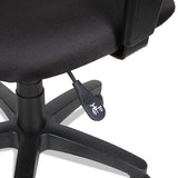 Alera Essentia Series Swivel Task Chair, Supports Up To 275 Lbs, Black Seat-black Back, Black Base
