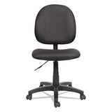 Alera Essentia Series Swivel Task Chair, Supports Up To 275 Lbs, Black Seat-black Back, Black Base