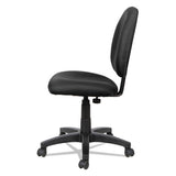 Alera Essentia Series Swivel Task Chair, Supports Up To 275 Lbs, Black Seat-black Back, Black Base