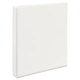 Durable View Binder With Durahinge And Ezd Rings, 3 Rings, 1" Capacity, 11 X 8.5, White, (9301)