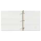 Durable View Binder With Durahinge And Ezd Rings, 3 Rings, 1" Capacity, 11 X 8.5, White, (9301)