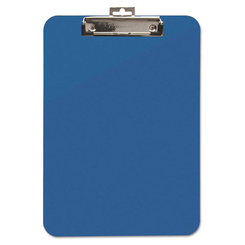 Unbreakable Recycled Clipboard, 1-4" Capacity, 8 1-2 X 11, Blue