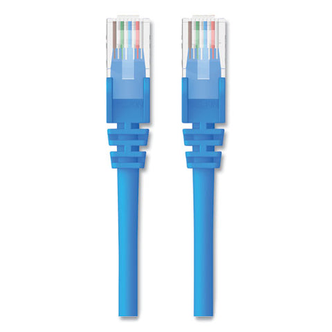 Cat6 Utp Computer Patch Cable, Rj45 Connectors, 2 Ft, Blue