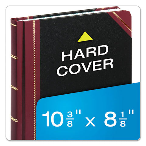 Columnar Accounting Book, Record Rule, Black Cover, 300 Pages, 8 1-8 X 10 3-8