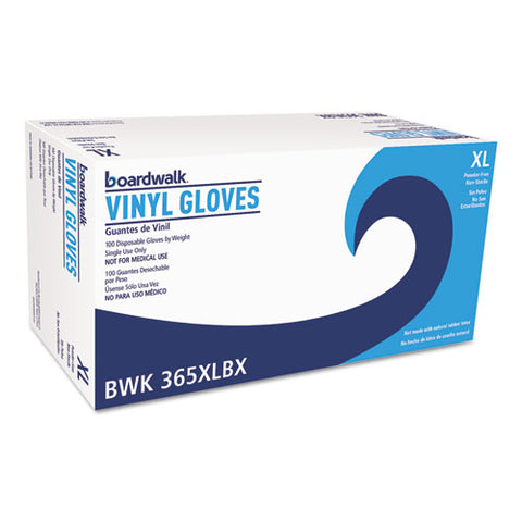 General Purpose Vinyl Gloves, Powder-latex-free, 2 3-5mil, Xlarge, Clear,1000-ct