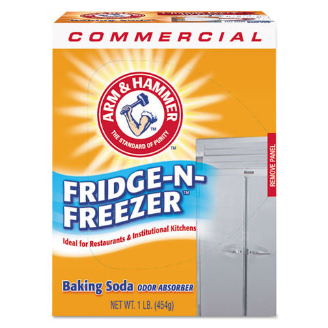 Fridge-n-freezer Pack Baking Soda, Unscented, Powder, 16 Oz, 12-carton