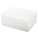Veraclean Critical Cleaning Wipes, Smooth Texture, 1-4 Fold, 12 X 13, White, 50-pack, 20 Packs-carton