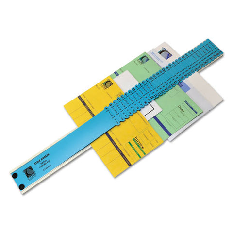 Plastic Indexed Sorter, 31 Dividers, Alpha-numeric-months-dates-days, Letter-size, Blue Frame