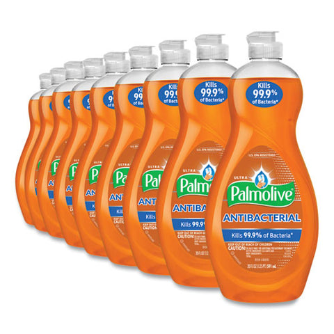 Ultra Antibacterial Dishwashing Liquid, 20 Oz Bottle, 9-carton