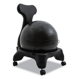 Fitpro Ball Chair, Gray-gray, Gray Base