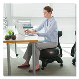 Fitpro Ball Chair, Gray-gray, Gray Base