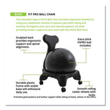 Fitpro Ball Chair, Gray-gray, Gray Base