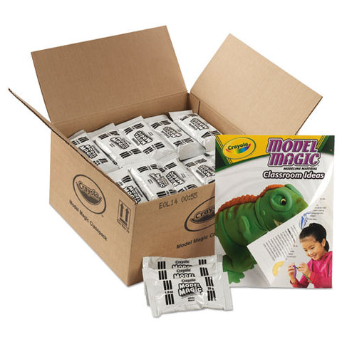 Model Magic Modeling Compound, 1 Oz Each Packet, White, 6 Lbs. 13 Oz