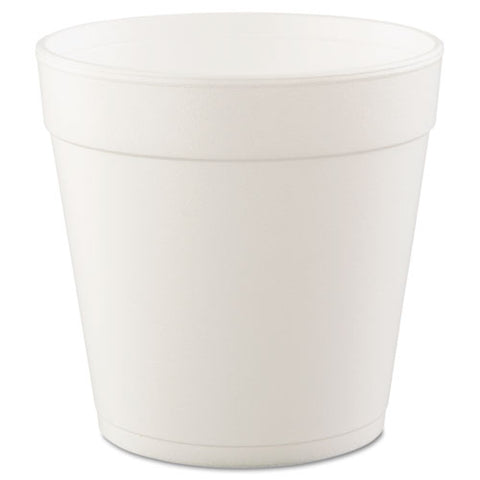Foam Containers, 32 Oz, White, 25-bag, 20 Bags-carton