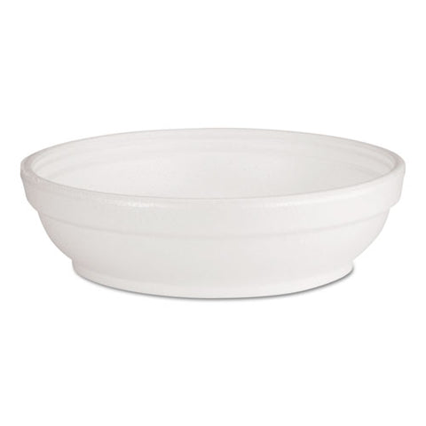 Insulated Foam Bowls, 5 Oz, White, 50-pack, 20 Packs-carton