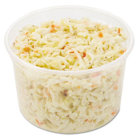 Microgourmet Food Container, 16 Oz, Translucent, 500-carton