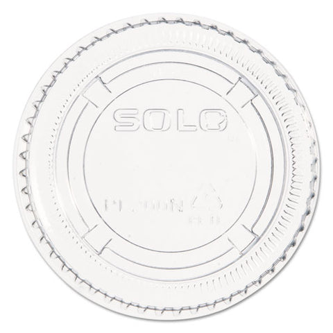 Portion-soufflé Cup Lids, Pet, Clear, 2,500-carton