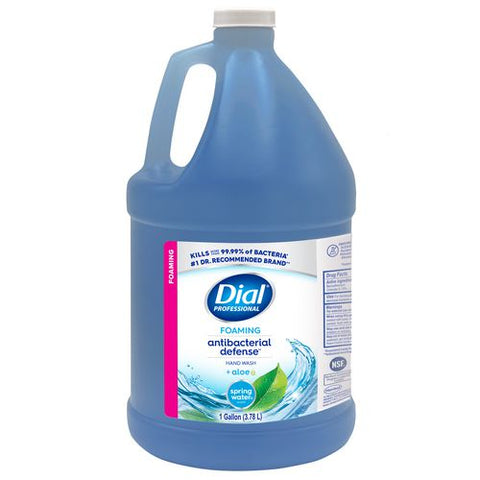 Antibacterial Foaming Hand Wash, Spring Water Scent, 1 Gal Bottle, 4/carton