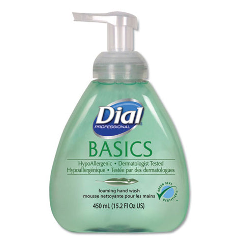 Basics Foaming Hand Soap, Honeysuckle, 15.2 Oz Pump Bottle