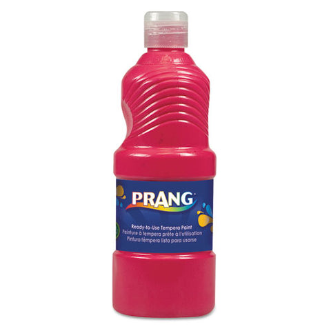 Ready-to-use Tempera Paint, Red, 16 Oz