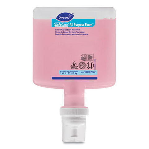 Soft Care All Purpose Foam For Intellicare Dispensers, Floral, 1.3 L Cartridge, 6-carton