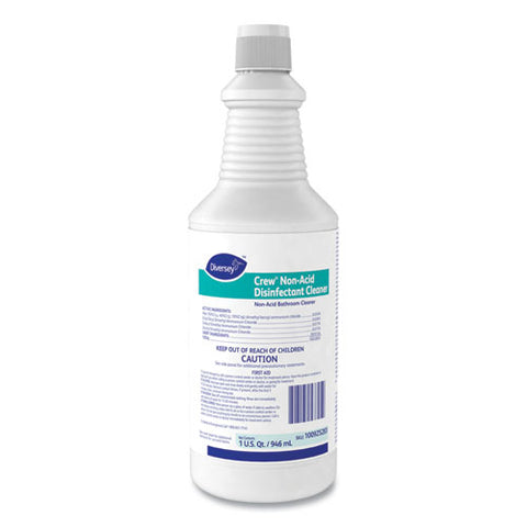 Crew Neutral Non-acid Bowl And Bathroom Disinfectant, 32 Oz Squeeze Bottle, 12-carton