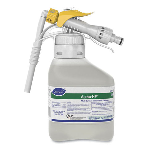 Alpha-hp Multi-surface Disinfectant Cleaner, Citrus Scent, 1.5 L Rtd Spray Bottle, 2-carton