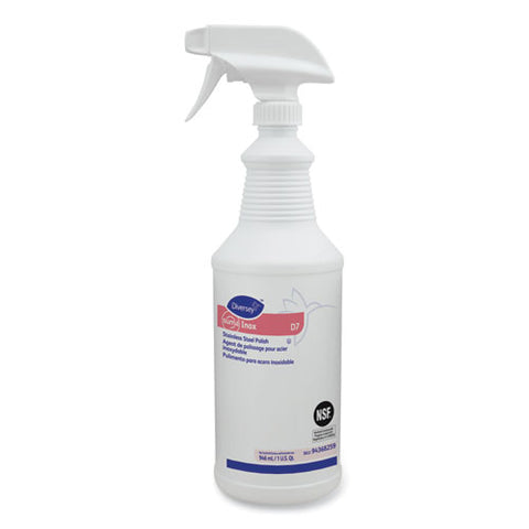Suma Inox D7, 32 Oz Spray Bottle, 6-carton