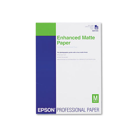 Ultra Premium Matte Presentation Paper, 10 Mil, 11.75 X 16.5, White, 50-pack