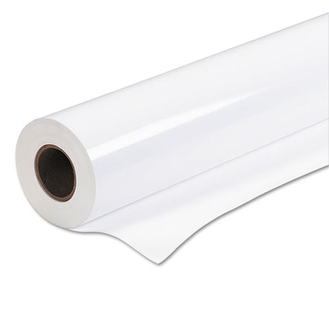 Premium Glossy Photo Paper Roll, 2" Core, 44" X 100 Ft, Glossy White
