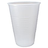 Cup,plastic,ribbd,14oz,tr