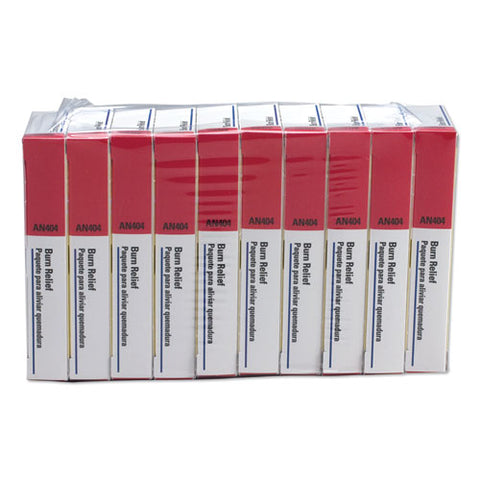 Burn Treatment Pack Refills For Ansi-compliant First Aid Kits-cabinets, 60-pack