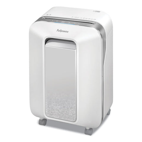 Powershred Lx200 Micro Cut Shredder, 12 Manual Sheet Capacity, White